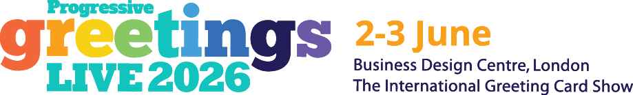 Progressive Greetings Live 2026 · 2-3 June · Business Design Centre, London