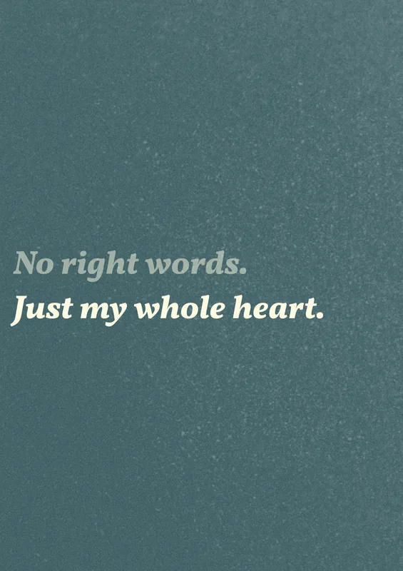 My Whole Heart greeting card