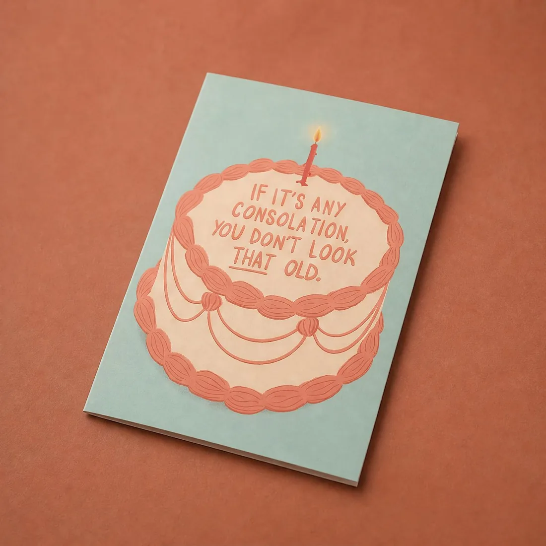If It's Any Consolation greeting card