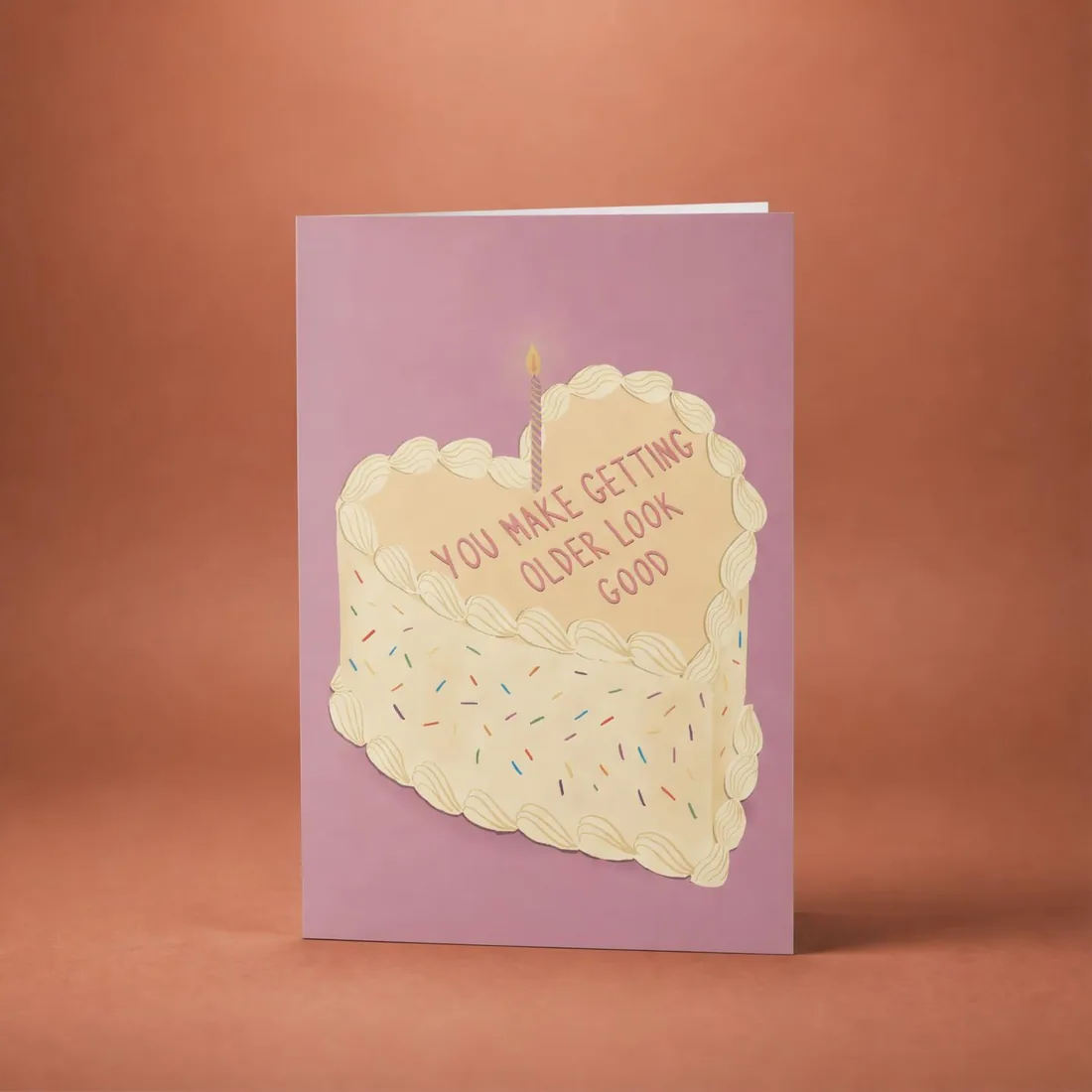 Getting Older Looks Good greeting card