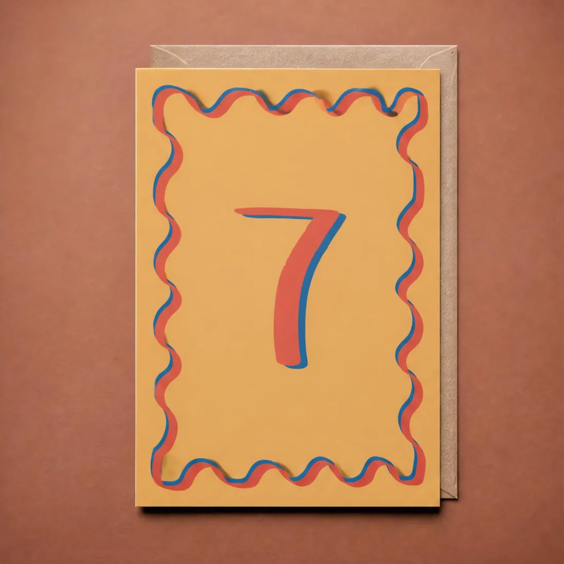 Milestone: 7th greeting card