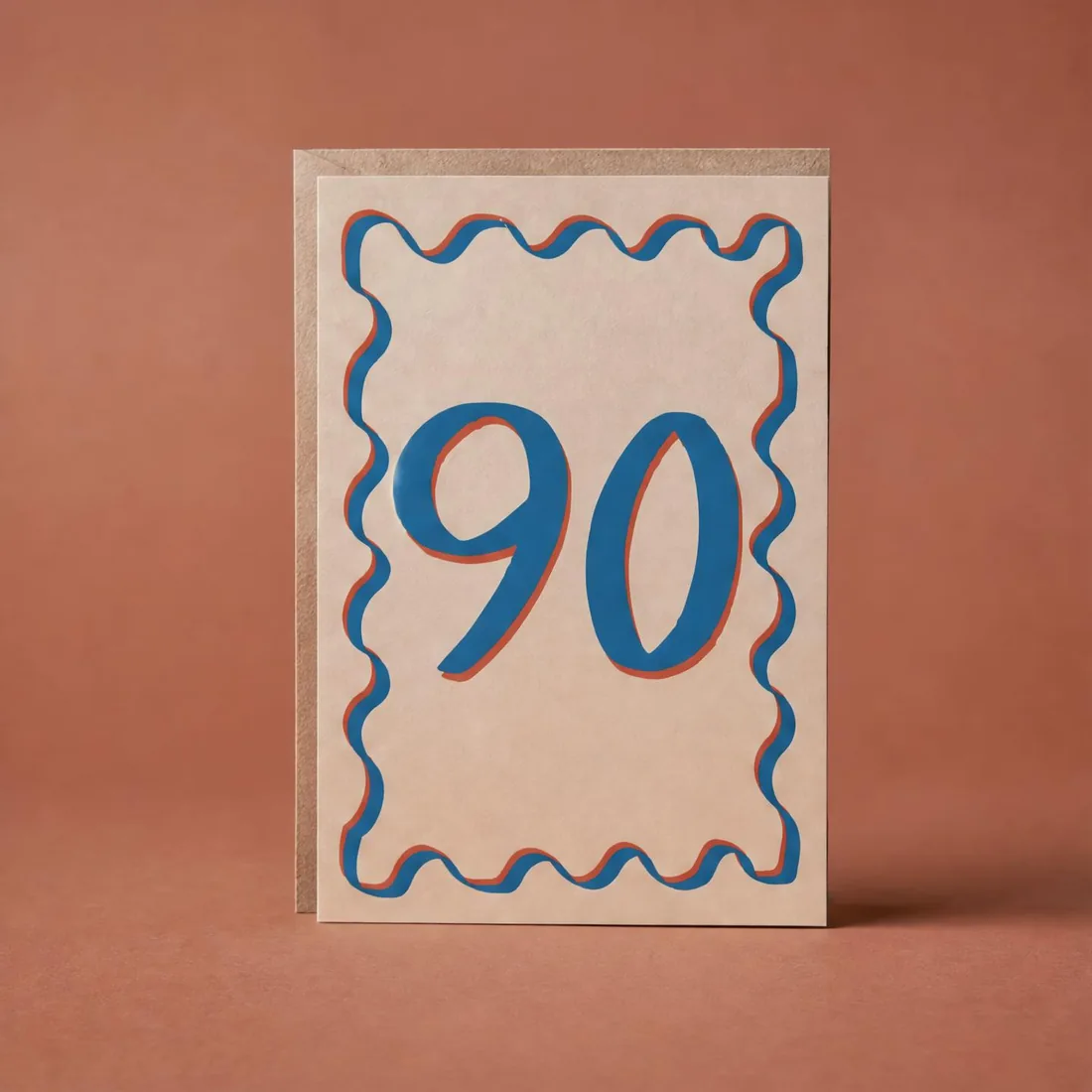 Milestone: 90th greeting card
