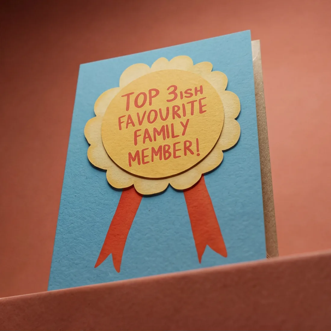 Top 3(ish) Family Member greeting card