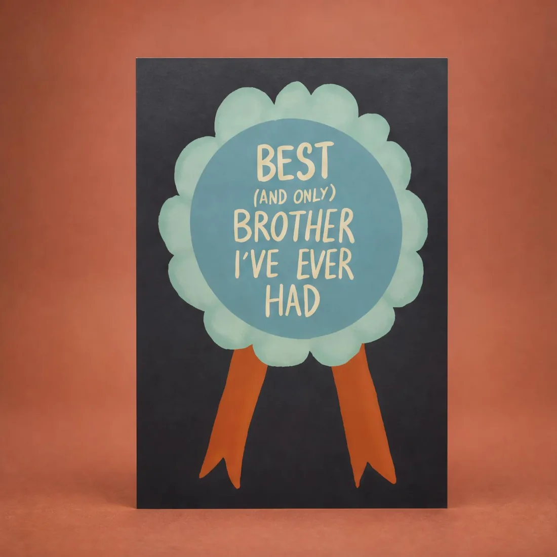 Best Brother greeting card