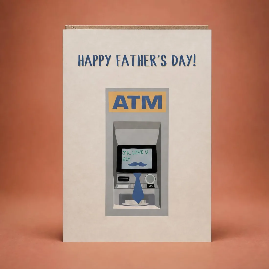 Father's Day ATM greeting card