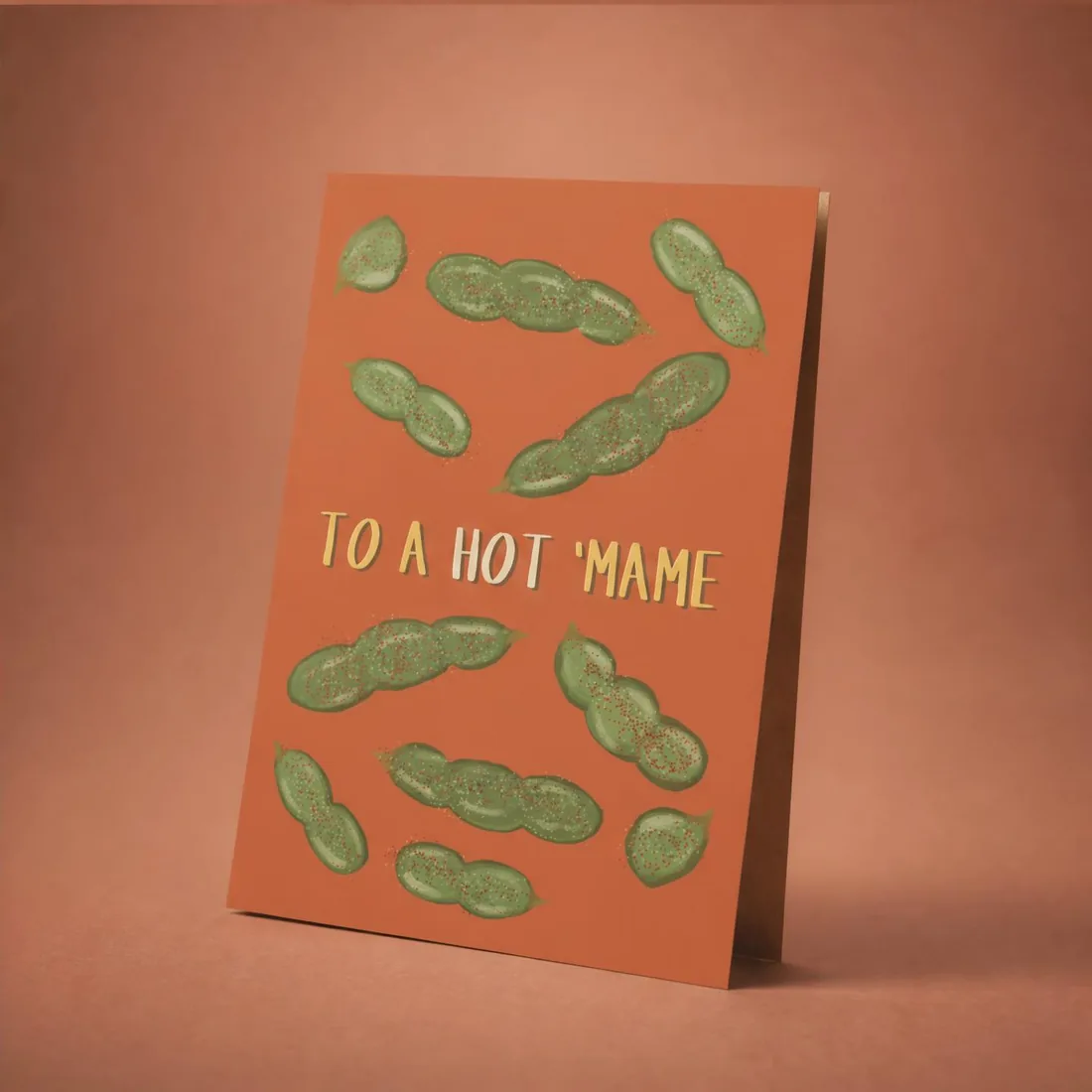 Hot 'Mame (Mother's Day) greeting card