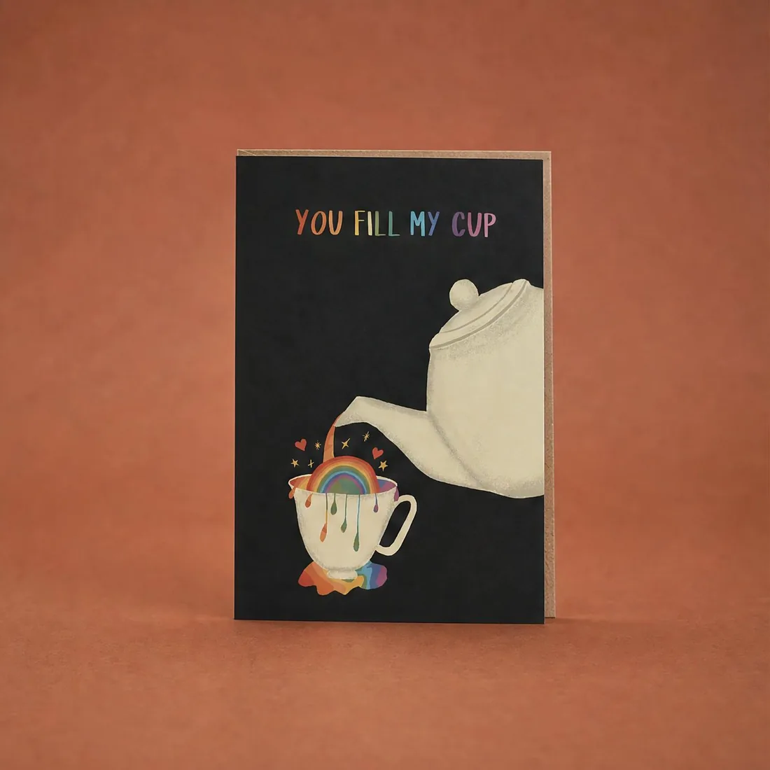 You Fill My Cup greeting card