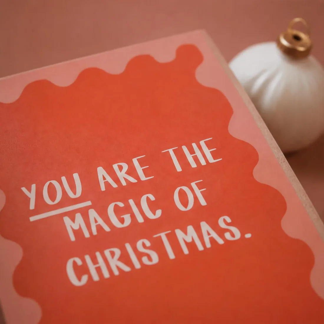Magic of Christmas greeting card