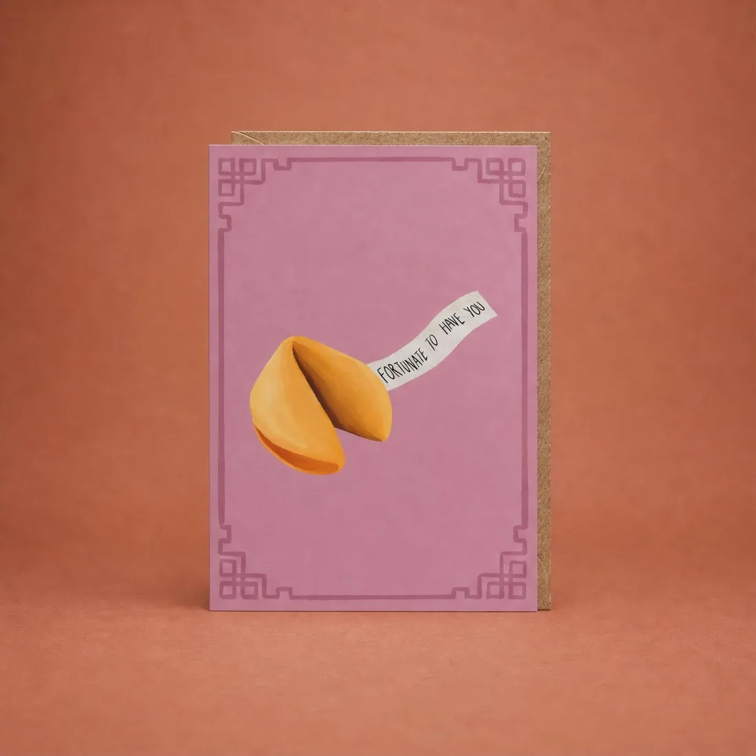 Fortunate to Have You greeting card