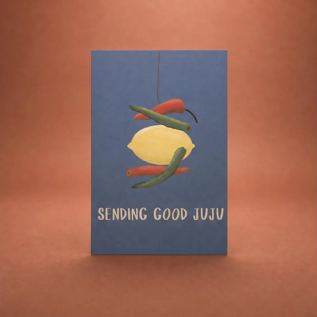 Sending Good Juju greeting card