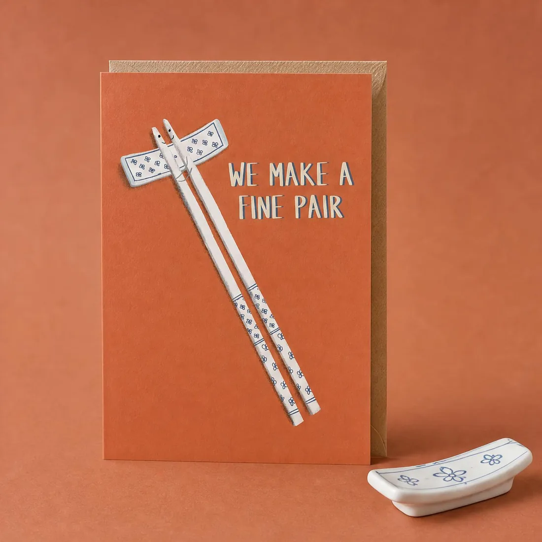 We Make a Fine Pair greeting card