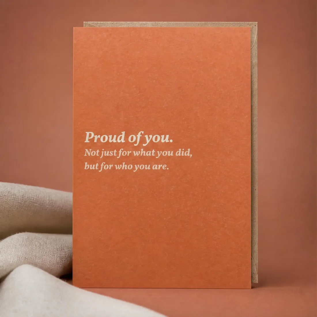 Proud of Who You Are greeting card