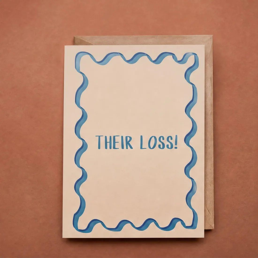 Their Loss greeting card