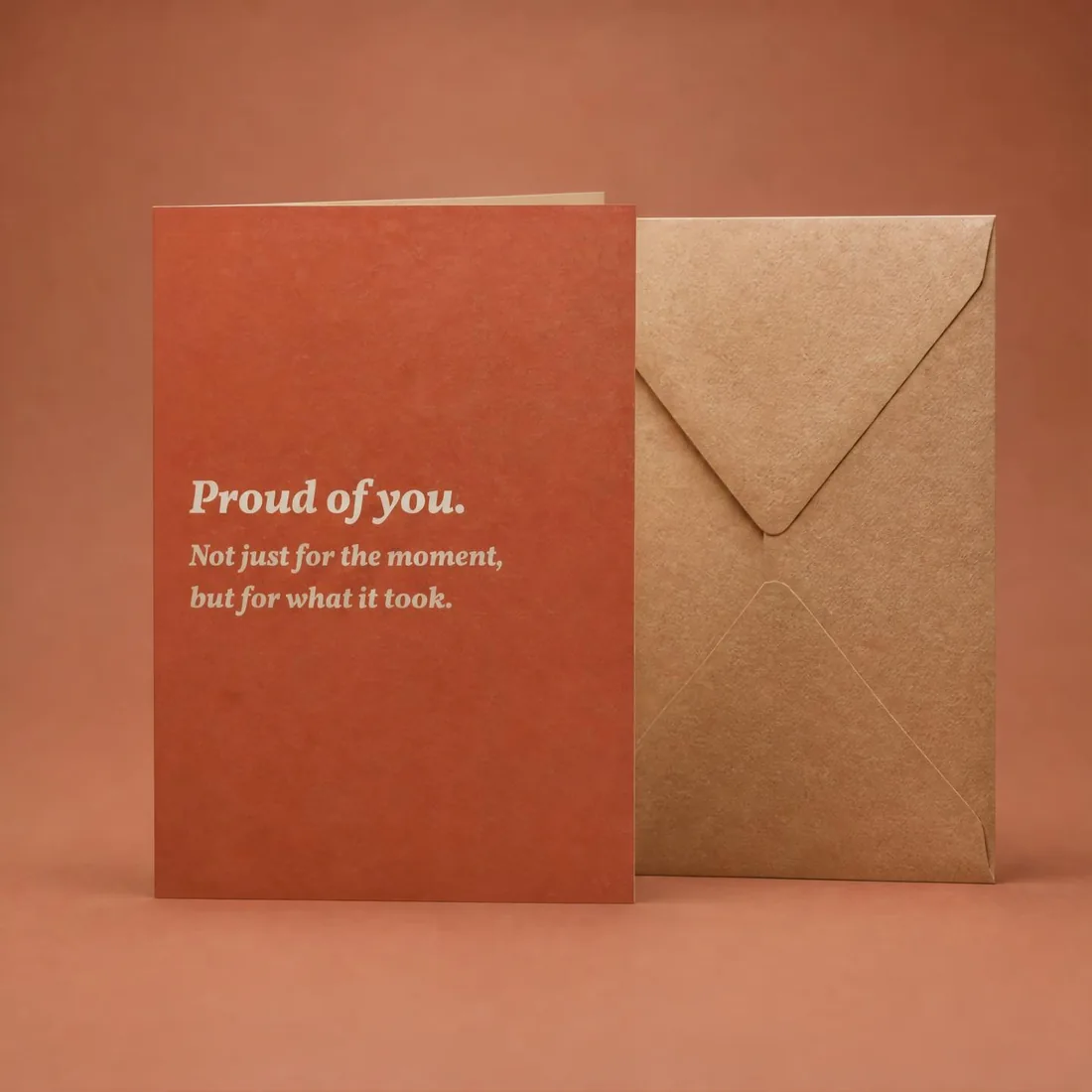Proud of You greeting card